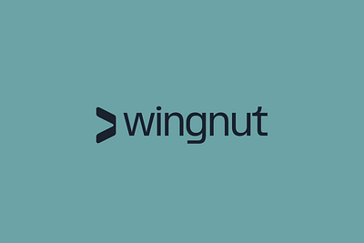 Wingnut—Logo Animation blue branding logo logo animation logo motion navy rotate screw teal twist wingnut wordmark