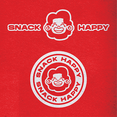 Snack Happy logo design design designfeed graphic design illustration logo