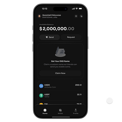 Web3:Sending USDC Stablecoin from SVM to EVM wallet using ENS ID blockchain cryptocurrency web3