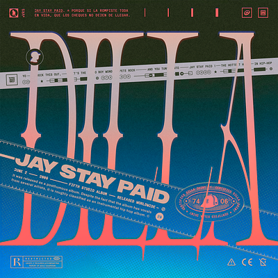 Jay Stay Paid graphic design image creation music design typography