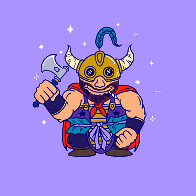 Ox Satán anime character digital digital illustration dragon ball graphic design illustration procreate