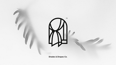 Shades & Drapes Co. branding curtains drapes fabric logo lux silk window