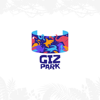 GIZ Park Tourism Branding branding company concept flat design graphic design illustration logo tourism vector