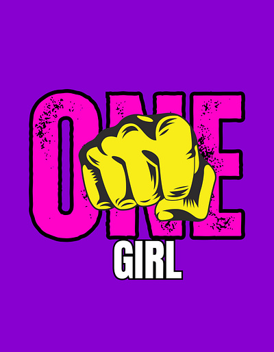 ONE PUNCH GIRL T-SHIRT DESIGN 3d animation branding design graphic design illustration logo ui ux vector
