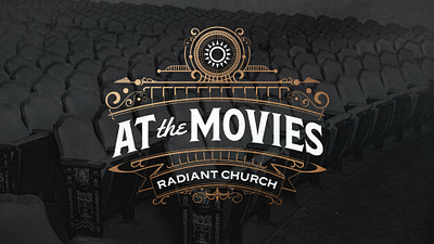 At The Movies 2025 2025 branding church graphic design marketing movies