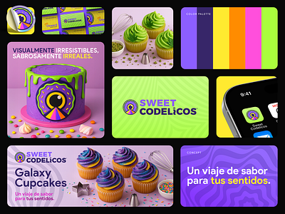 Sweet Codelicos - Brand Identity brand branding design graphic design graphics logo