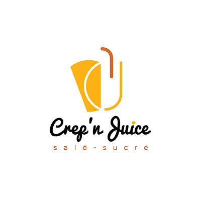 Crep and Juice - Lyon / France branding graphic design logo