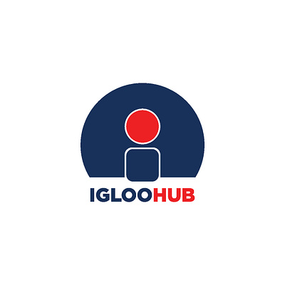 Igloohub - Lyon / France branding graphic design logo
