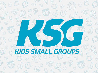 Kids Small Groups (KSG) Branding logo logo design saddleback typography