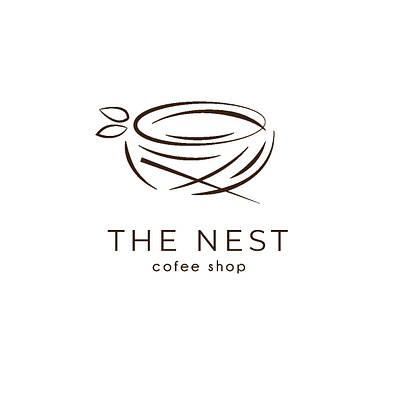 The Nest cofeeshop (concept) branding graphic design logo