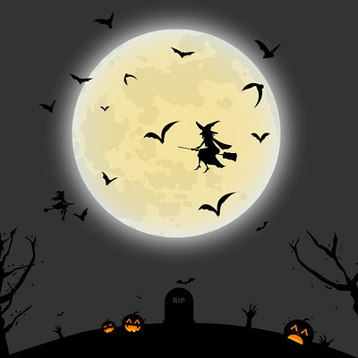 Hallow Night branding design graphic design illustration logo vector