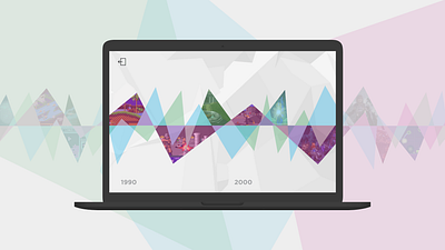 History of Video Game Graphics Interactive Timeline design graphic design illustration minimal typography ui ux vector