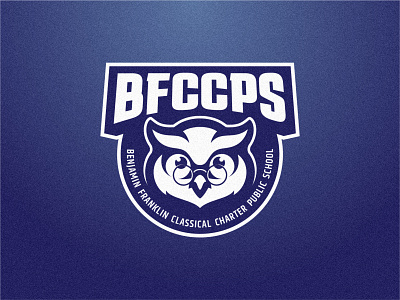 BENJAMIN FRANKLIN CHARTER SCHOOL academy animal benjamin franklin bird branding cartoon character college design emblem friendly graphic design illustration logo mascot owl school vector