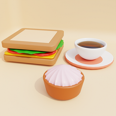 3D Model 126 3d animation app branding design graphic design illustration logo motion graphics typography ui ux vector
