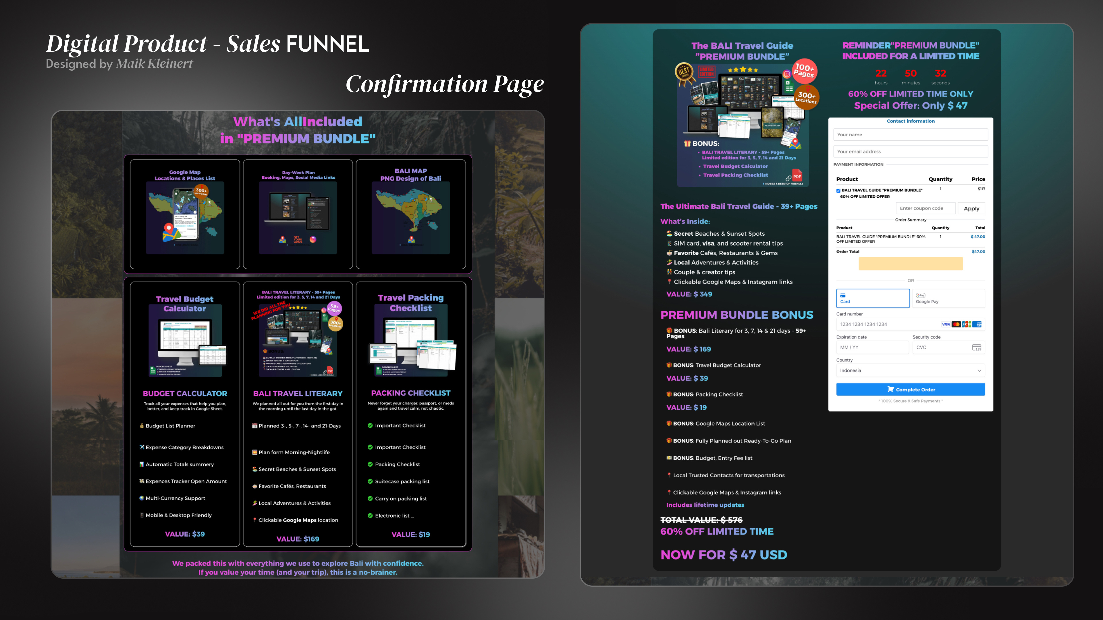 Example of Sales Funnel Design | Vsl Page