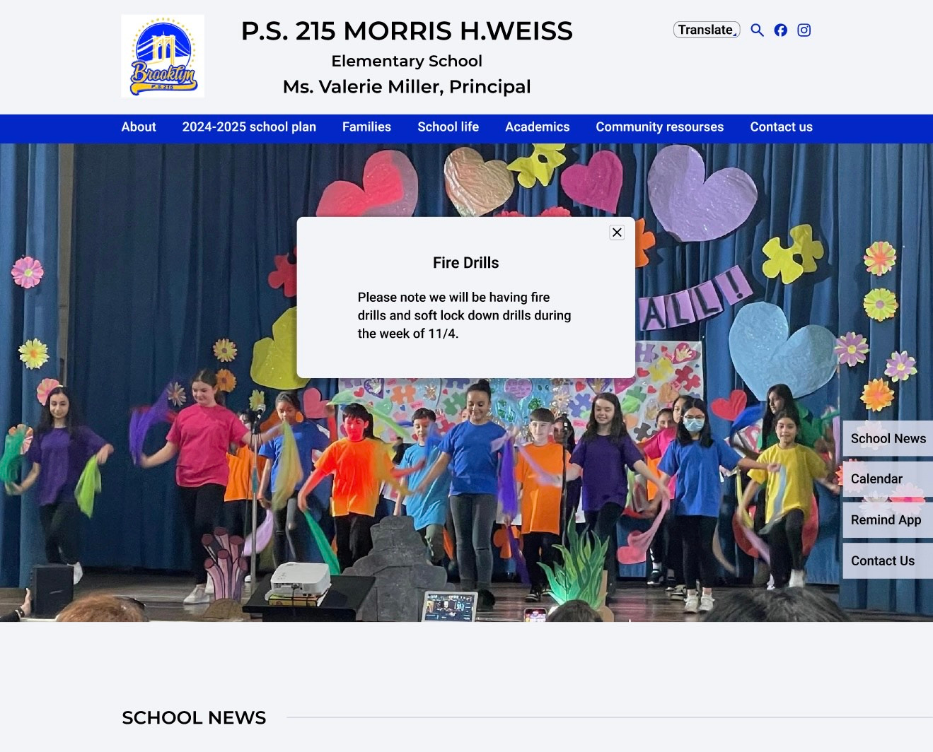 School website redesign design ui ux