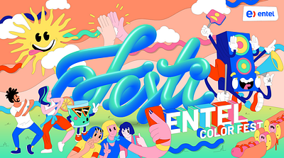 FestiENTEL animation motion graphics