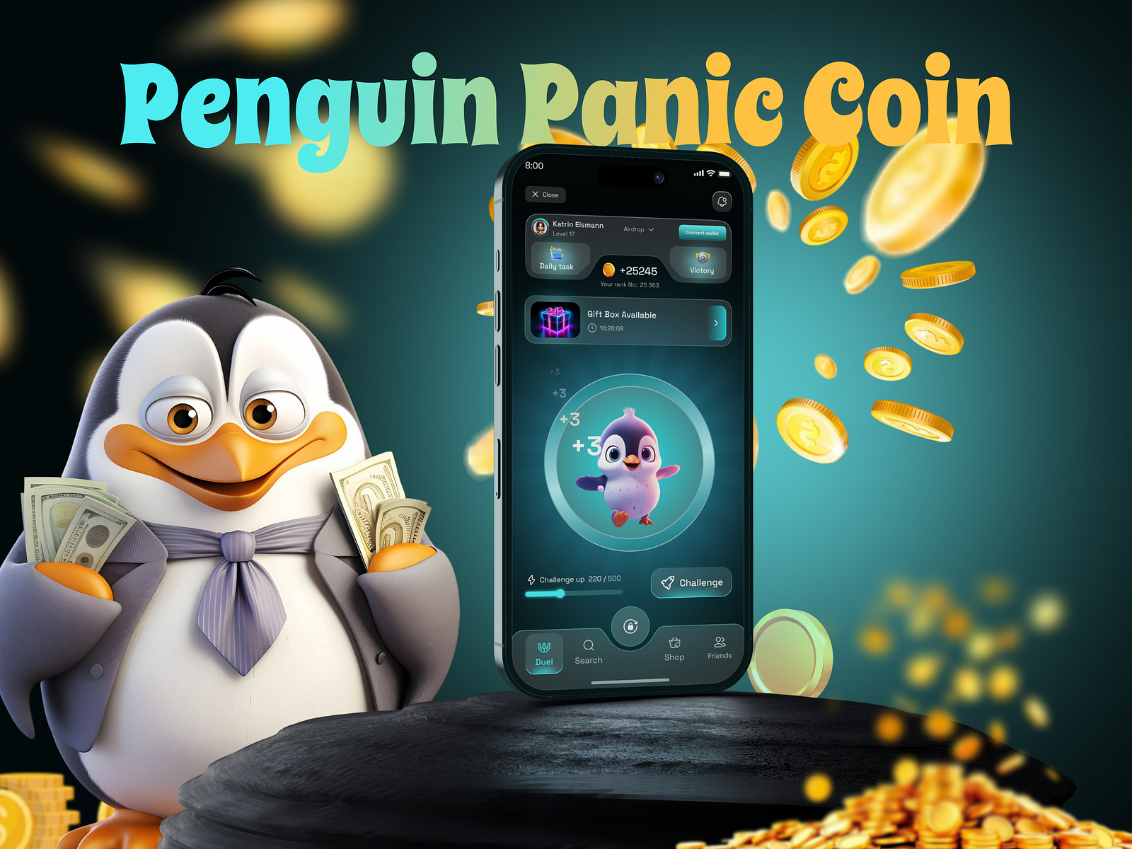 Telegram Mini App | Crypto Tap game by NexUX Mobile App on Dribbble