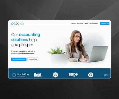 Framer Website for Modern Tax & Compliance Firm accountingwebsite cleanwebui cmsintegration designtoframer financialservicesweb framerfordesigners framermotion framerpartner mobilefirstdesign modernbusinesssite performanceweb seoreadywebsite taxfirmwebsite