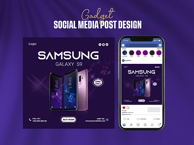 Gadget social media post design advertizing design design gadget social media post design graphic design illustration post design social media post