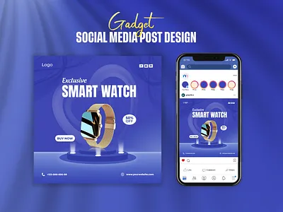 Gadget social media post design gadget social media post design instugram post design post design social media post