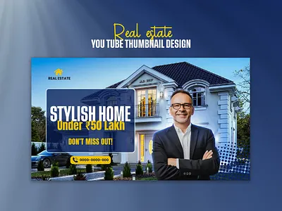 Real estate youtube thumbnail design design graphic design realestate thumbnail thumbnail desugn