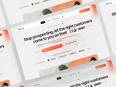 Personal Branding Website for Linkedin agency agency website creator cv landing page linkedin linkedin personal branding web personal branding website portfolio web web design