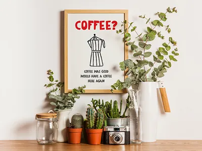 Inspirational Coffee Shop Quotes Poster Wall Art Prints coffee graphic design motivational quote poster poster design printable design printable wall art wall art wall art design