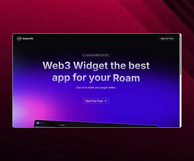 Framer Development for Web3 Widget Platform customwidgets embeds frameragency framerdevelopment framermotion frameronly interactivedocs responsivedesign seoframer techplatform web3design web3ux