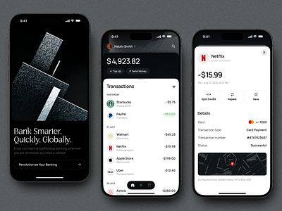 Finance Management Mobile App Design app app design bank banking ebanking expenses expenses management finance finances fintech ios app mobile mobile app mobile bank money management online banking payment transaction transactions