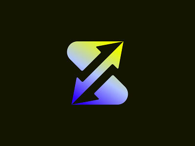 Letter Z Arrow Logo arrow arrow logo bank brand identity branding ecommerce finance letter z logo logo z z arrow logo z logo