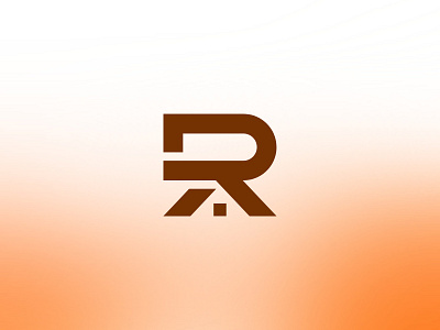 Letter R + House Logo brand identity branding concept design flat home house illustration letter r logo logo design logo for sale minimal monogram real estate realty residential sale startup symbol