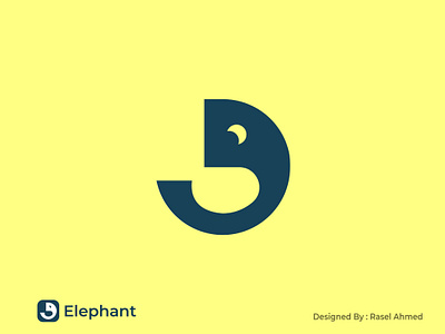 Elephant Modern logo design animals business company creative creative logo design design elephant icon illustration logo branding logo design logo mark logo type minimal modern modern logo design monogram neturel unique