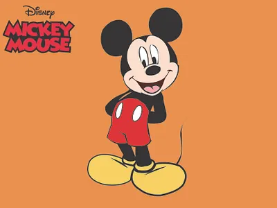 Mickey mouse Art animation art artwork banner brand branding design graphic design illustration minimalism portrait typography ui vector