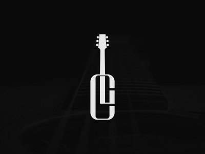 CL and Guitar abstract logo band brand identity branding cl creative logo drums elegant gitar guitar guitarist logo design logo design concept logomaker logotype monogram musicians rock