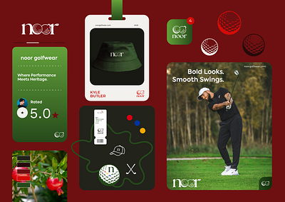 Logo & brand guide for golf apparel apparel brand brand style guide branding creative design logo brand logo brand guide logo design logo guide