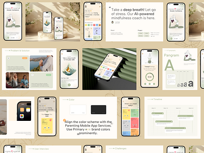 Product Design- Case Study app design appui branding case study creative agency designprocess designsystem meditationapp mindfulnessapp minimalui mobileappdesign modern typographydesign ui uiinspiration uiux design uiuxcasestudy userjourney uxresearch uxuidesign