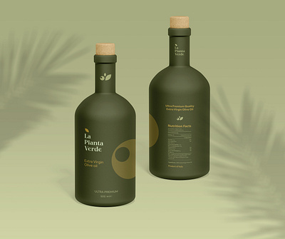 La Pianta Verde - Ultra Premium Quality Extra Virgin Olive Oil branding design graphic graphic design logo