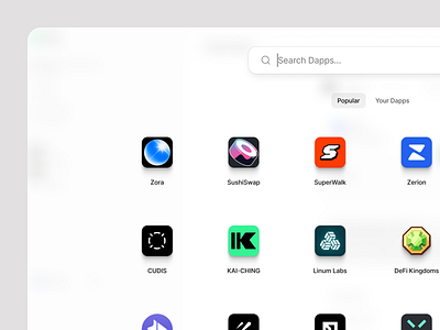 dApps explorer