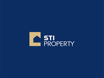 STI Property branding graphic design logo