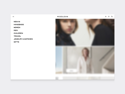 Side-navbar #01 branding design ui website