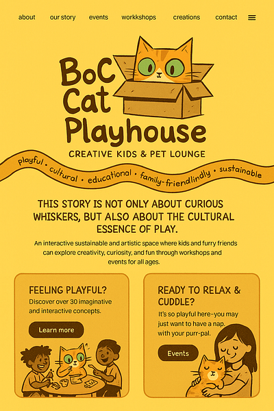 BoC Cat Playhouse