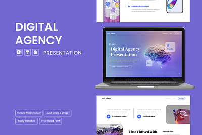Digital Agency Presentation advertising ppt