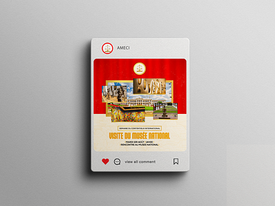 FLYER - AMECI branding design flyer graphic design illustration logo typography