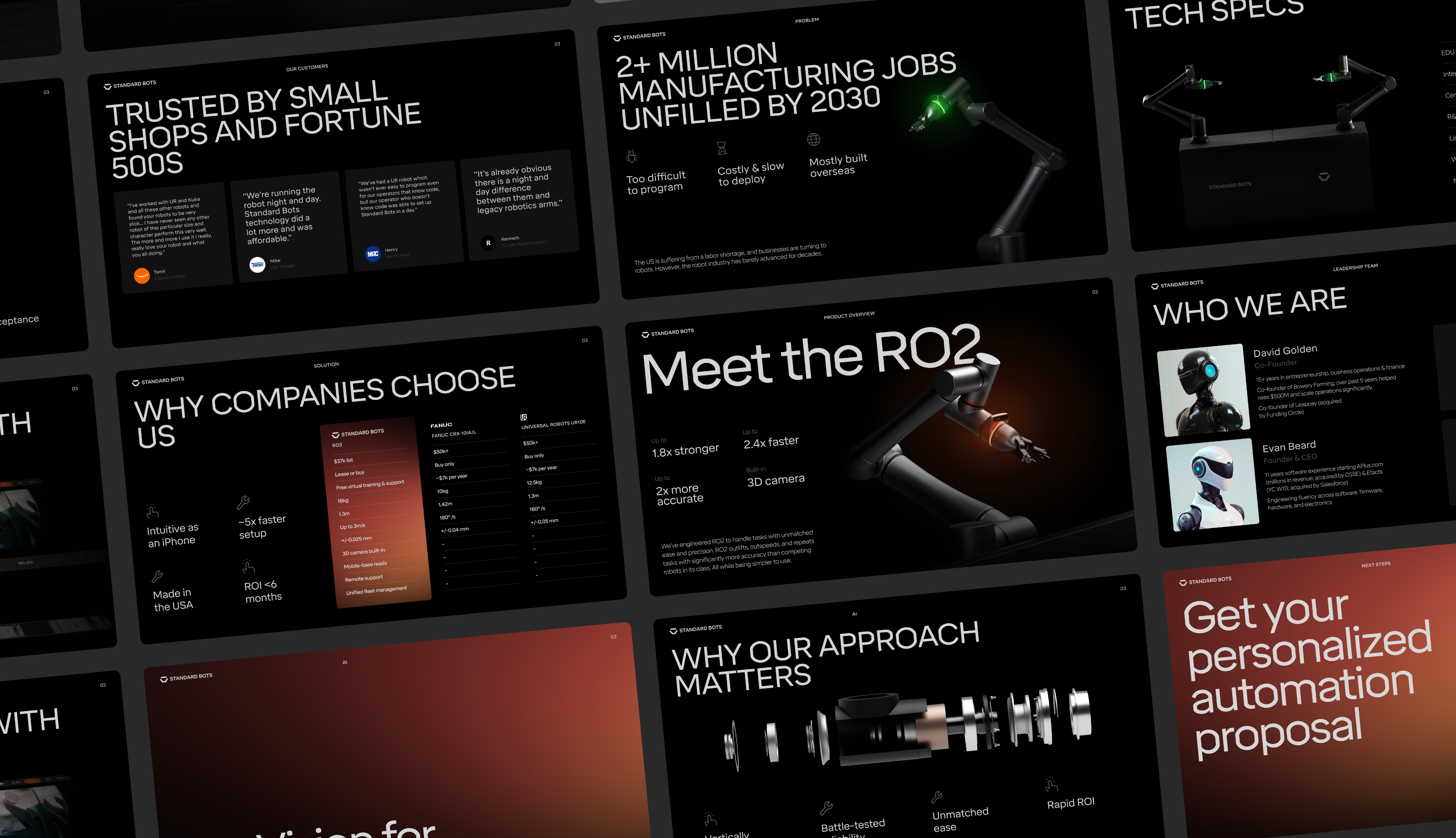 Standart Bots Product Deck investor investor deck keynote pitch deck pitchdeck power point powerpoint presentation product deck sales deck startup