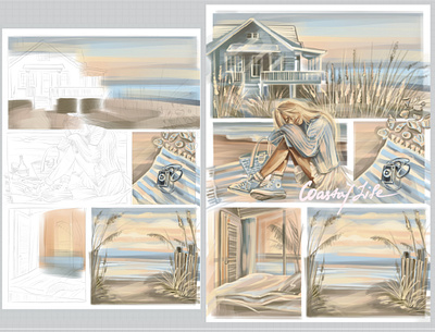 Graphic Novel (art process) art bitmapgraphic comics comicsartist comicsillustration digitalart digitalillustration graphic design graphicnovel illustration