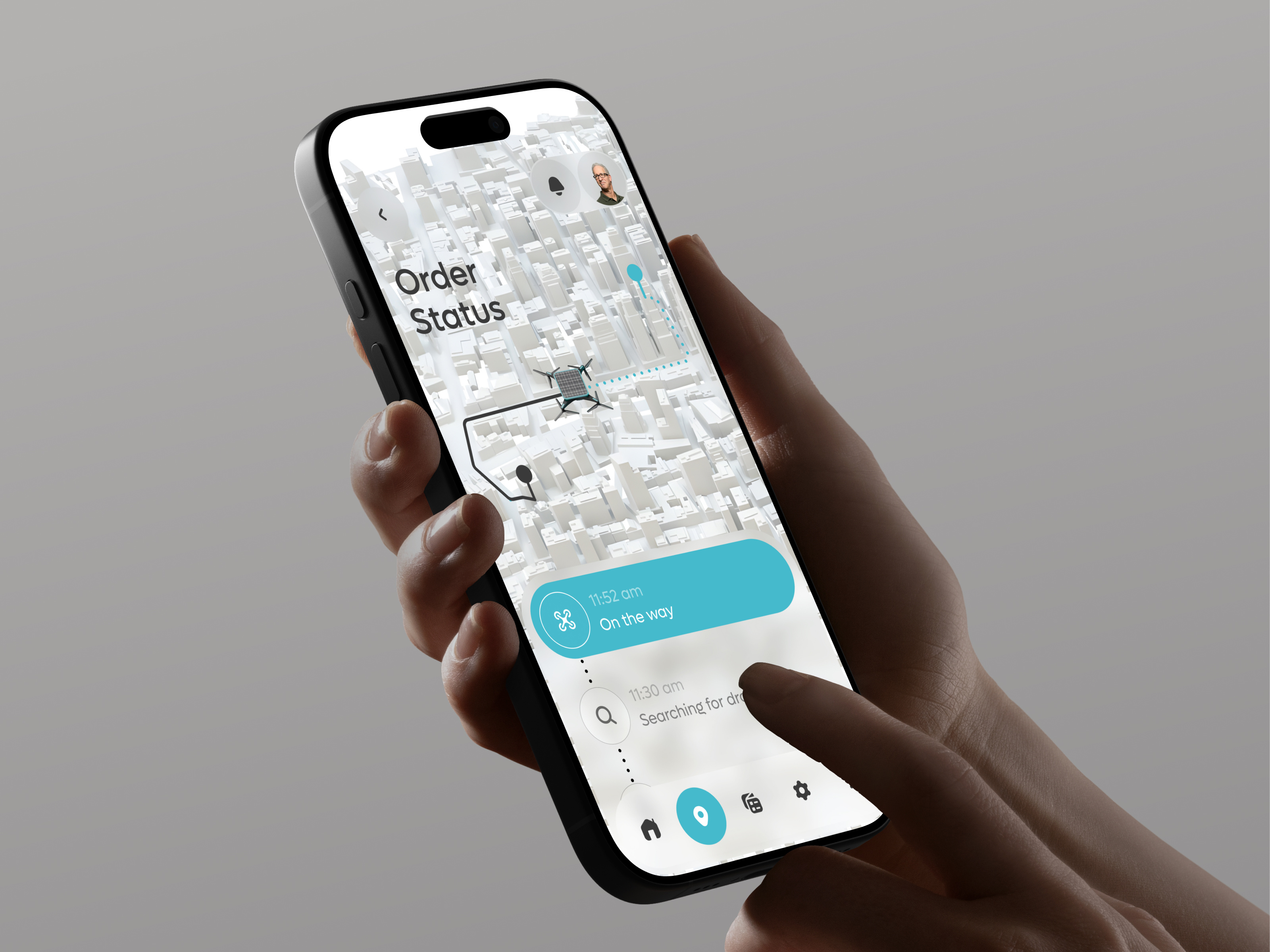 +DROBO - MedTech Mobile App ai app crm dashboard delivery design drone health healthcare healthtech interface medtech product saas service ui ux
