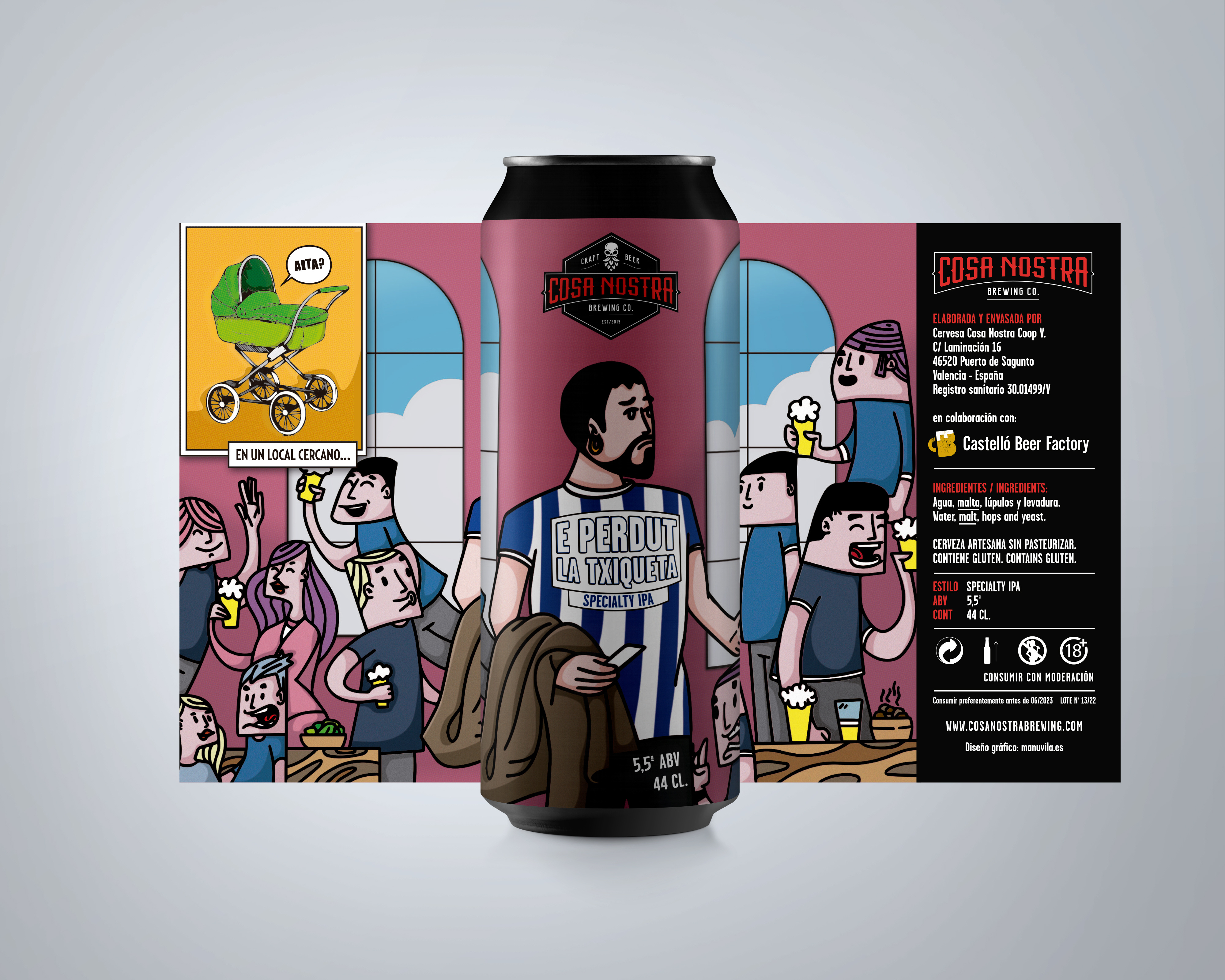 Example of Beer Label Design