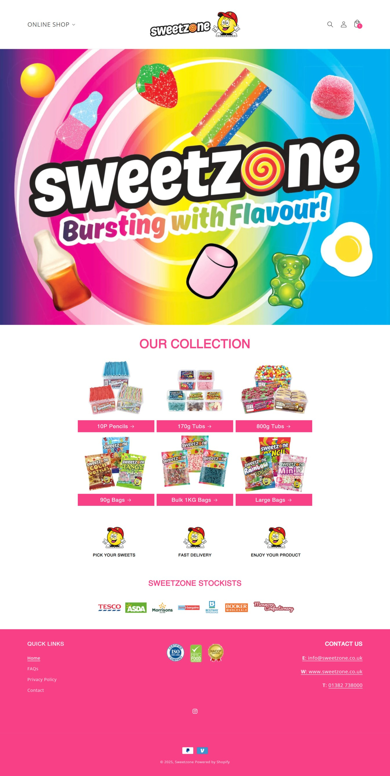 Shopify Store Design for Sweetzone USA ecommercedesign ecommercestore mobilefriendlydesign shopifydesign shopifydeveloper shopifylaunch shopifyproject shopifystore shopifyusa