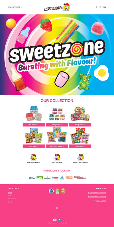 Shopify Store Design for Sweetzone USA ecommercedesign ecommercestore mobilefriendlydesign shopifydesign shopifydeveloper shopifylaunch shopifyproject shopifystore shopifyusa